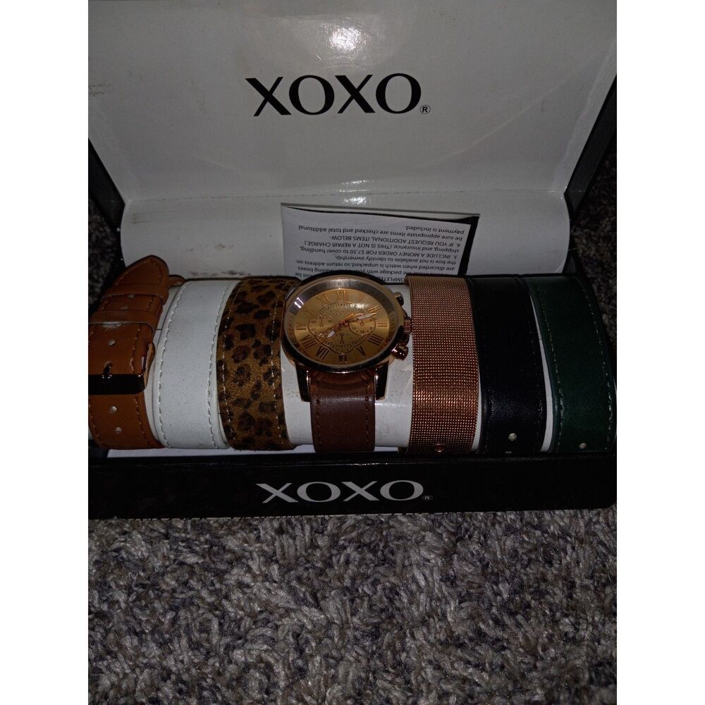 Xoxo Watch and 6 Bands